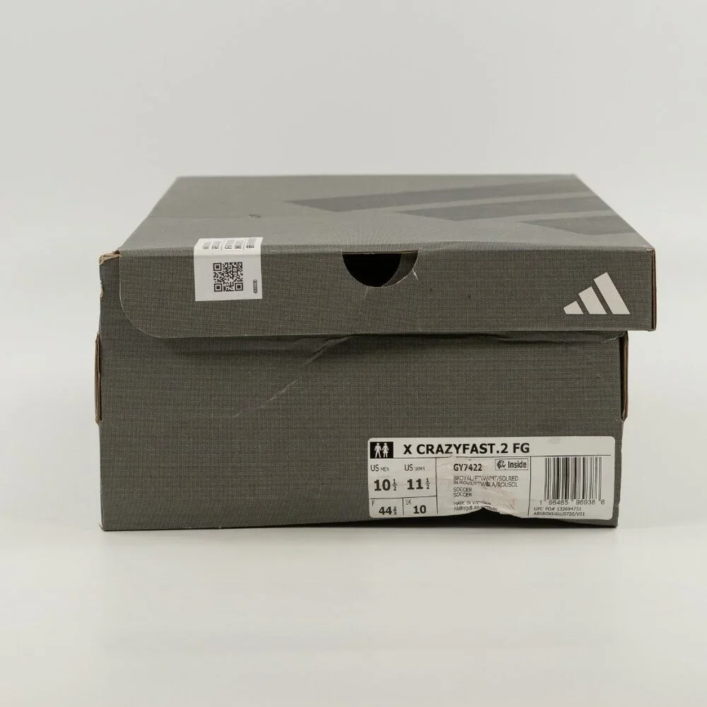 Adidas X Crazyfast.2 FG Marinerush GY7422 Soccer Cleats Multi Size